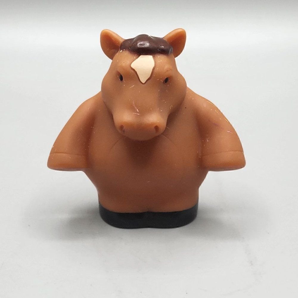 Tomy John Deere Brown Horse Figure Toy Hayride Replacement Used Chunky